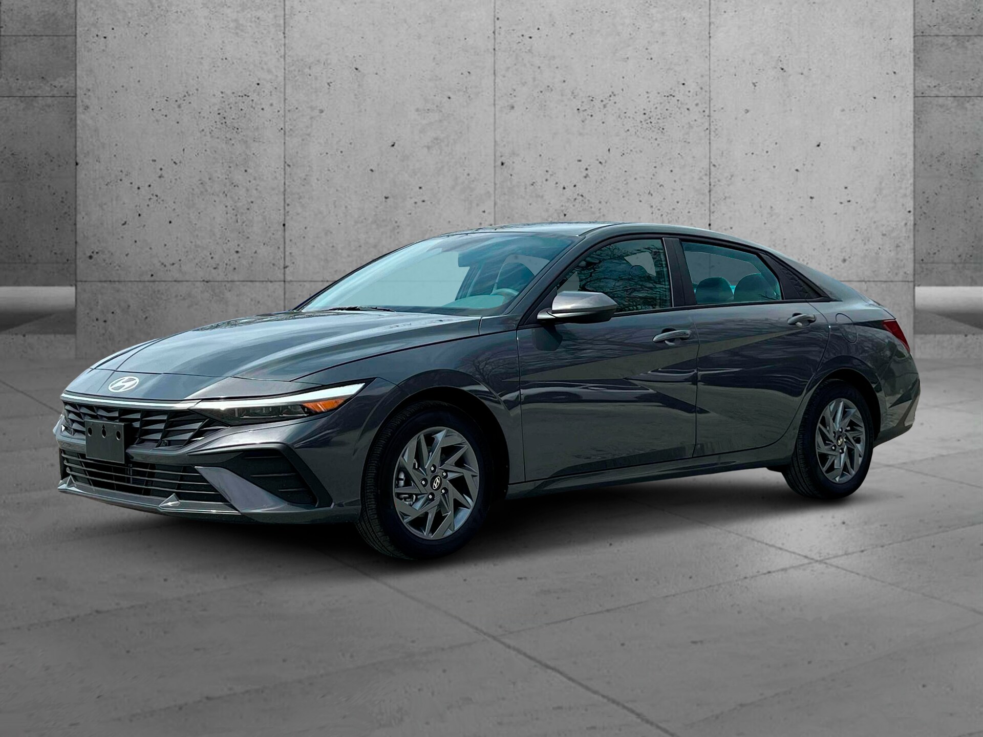 2025 Hyundai Elantra Hybrid Blue photo 2