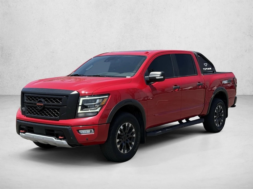 Used 2021 Nissan Titan PRO-4X Truck Crew Cab