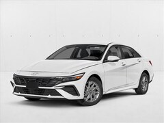 2025 Hyundai Elantra Hybrid Blue Sedan