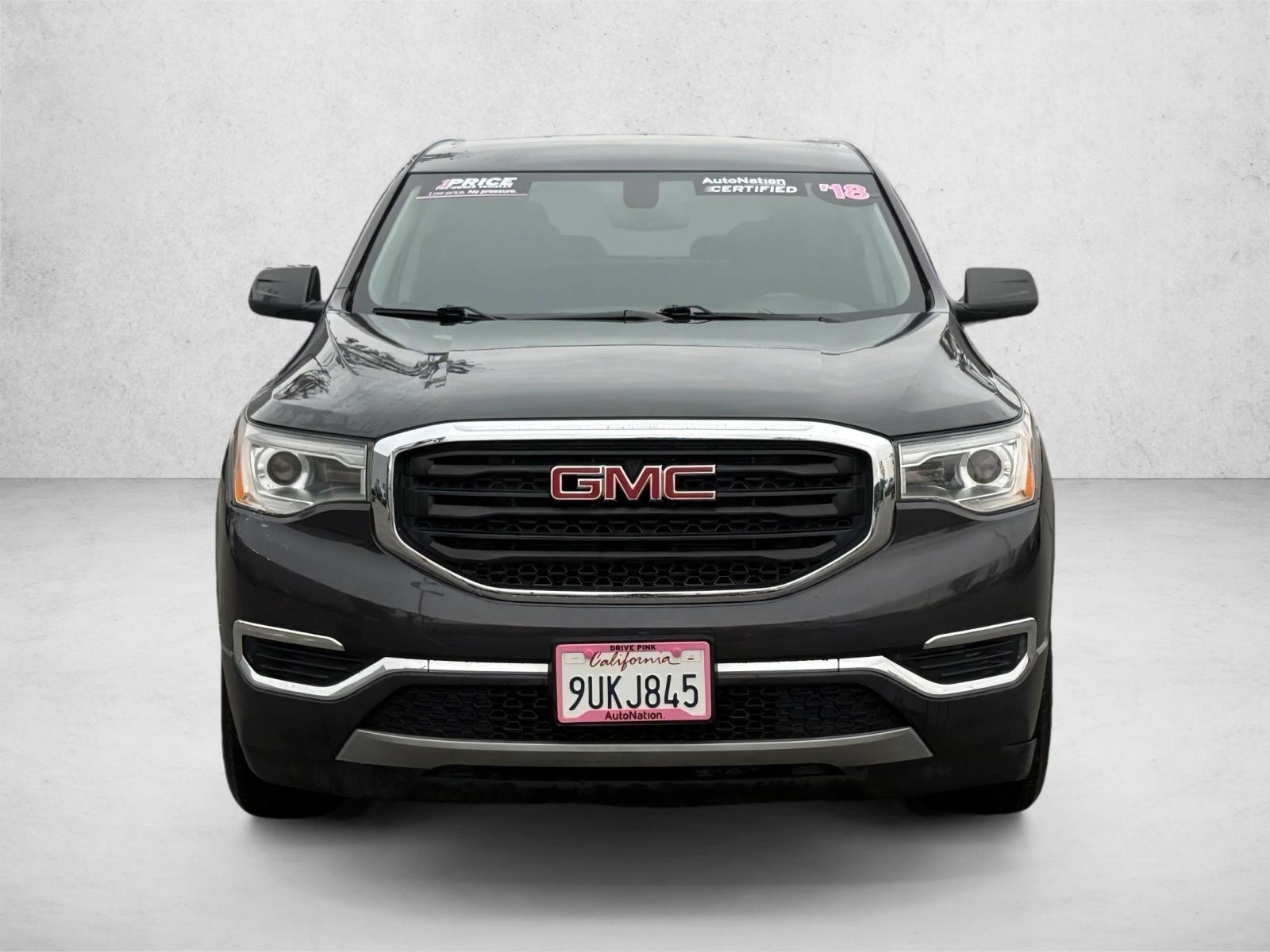 Used 2018 GMC Acadia SLE-1 with VIN 1GKKNKLA4JZ194222 for sale in Santa Clarita, CA