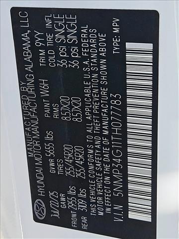 2026 Hyundai Santa Fe Limited - Photo 17