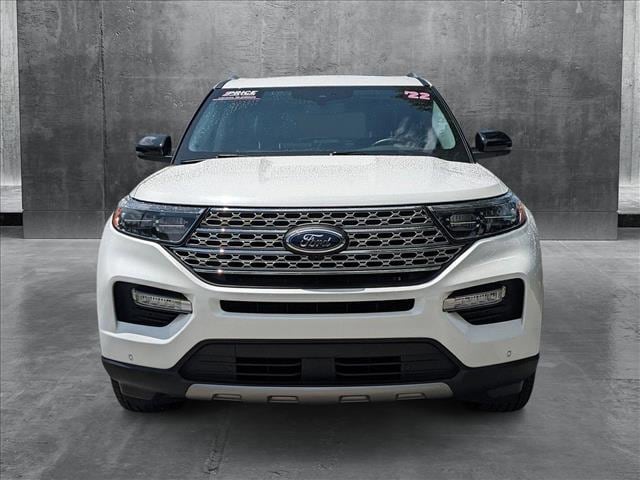 Used 2022 Ford Explorer Limited with VIN 1FMSK8FH8NGC16266 for sale in Jacksonville, FL