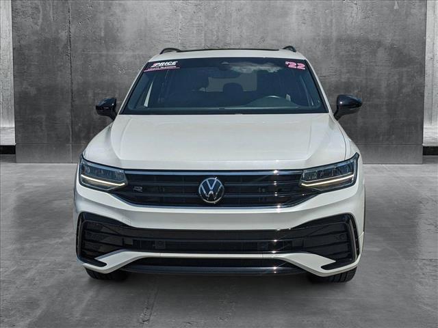 Used 2022 Volkswagen Tiguan SE R-LINE BLACK with VIN 3VVCB7AX0NM054903 for sale in Jacksonville, FL