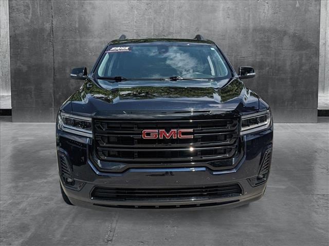 Used 2021 GMC Acadia SLT with VIN 1GKKNMLS1MZ213561 for sale in Jacksonville, FL