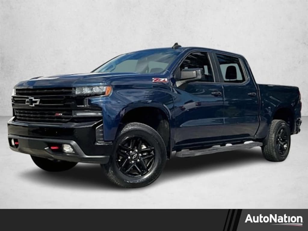Used 2019 Chevrolet Silverado 1500 LT Trail Boss Truck Crew Cab