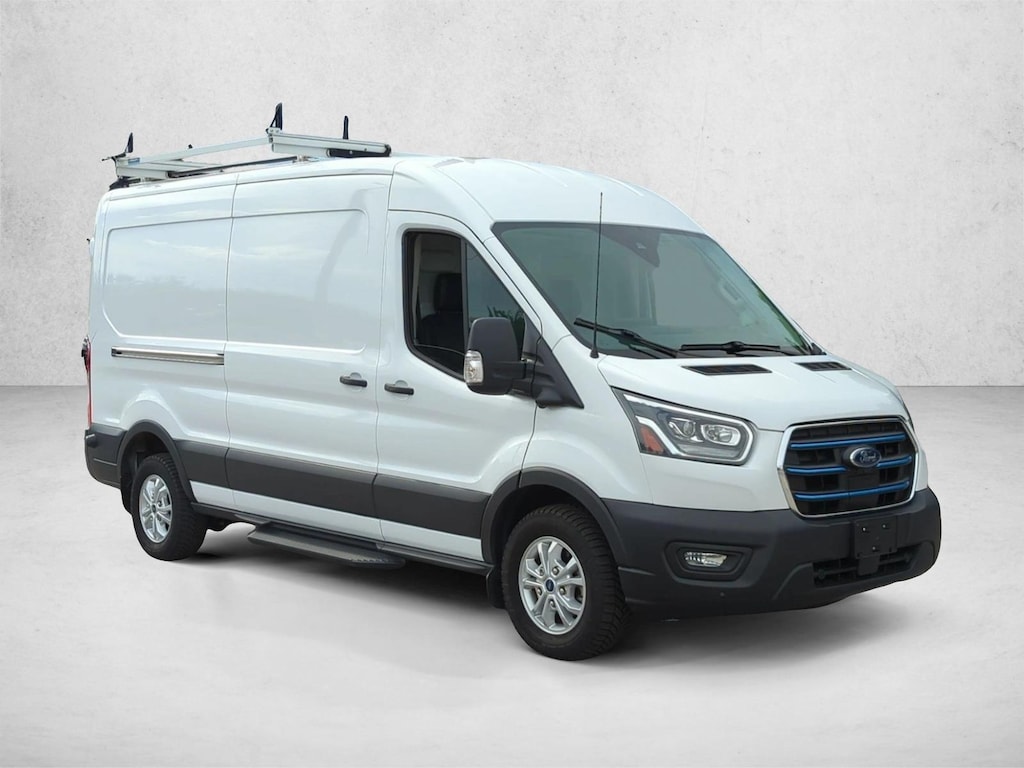Used 2023 Ford E-Transit-350 Cargo Van Medium Roof Van