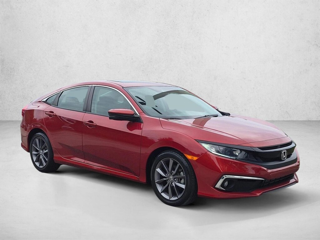 Certified 2020 Honda Civic EX Sedan