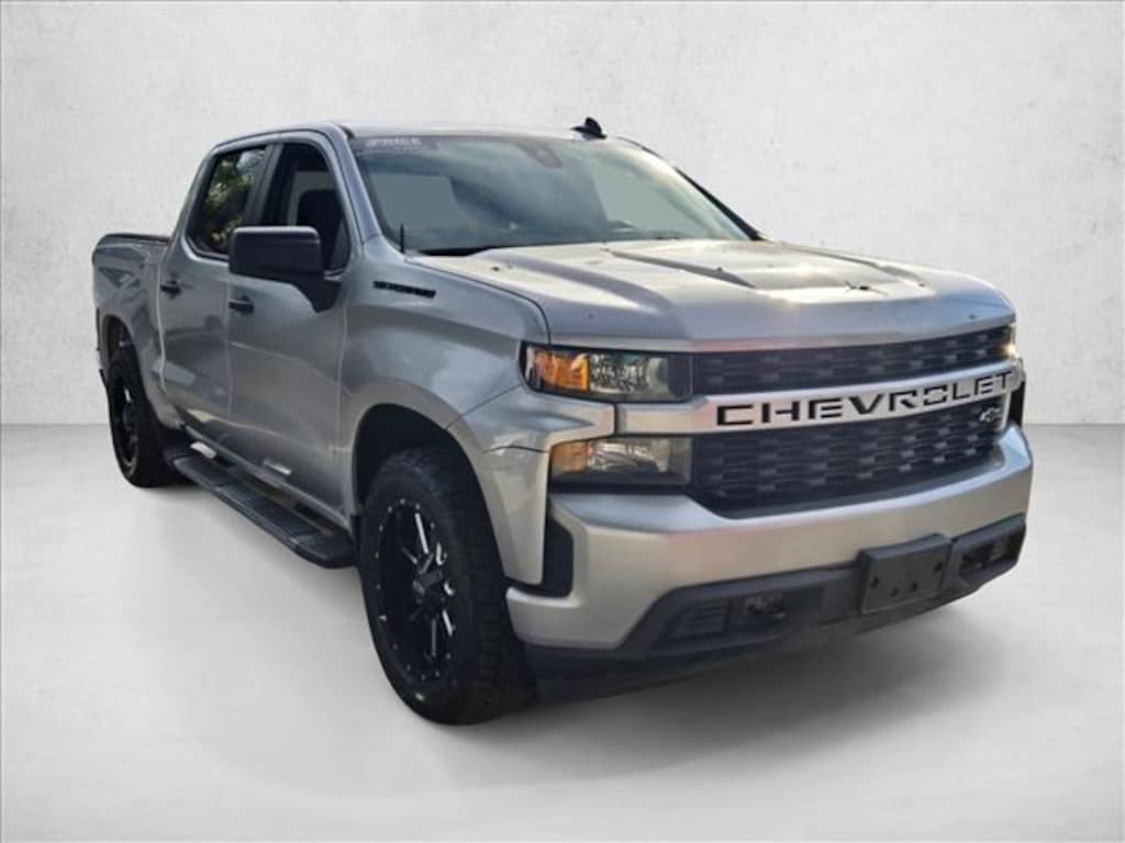 Used 2021 Chevrolet Silverado 1500 Custom Truck Crew Cab
