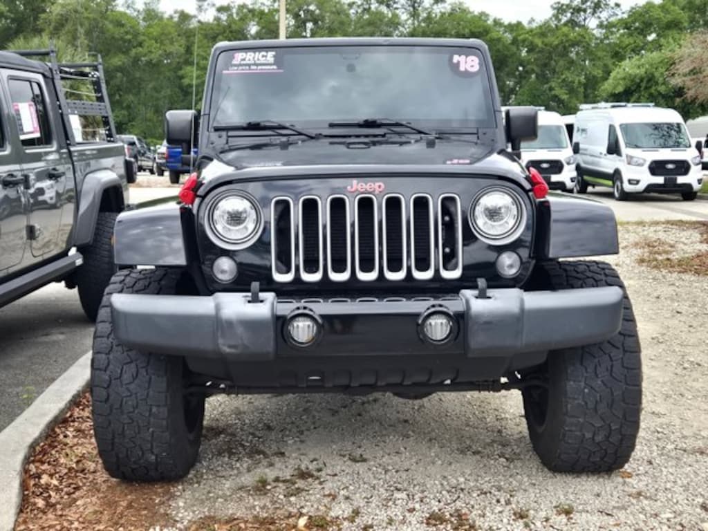 Used 2018 Jeep Wrangler JK Sahara SUV