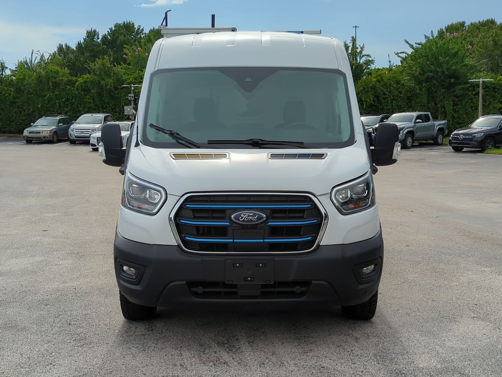 Used 2023 Ford E-Transit-350 Cargo Van Medium Roof Van