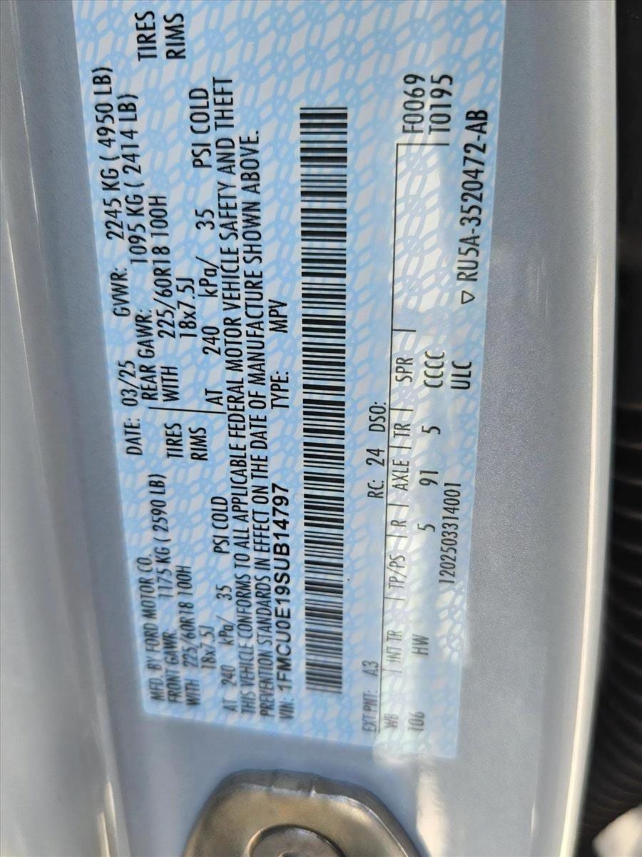 2025 Ford Escape Plug-in hybrid PHEV - Photo 17