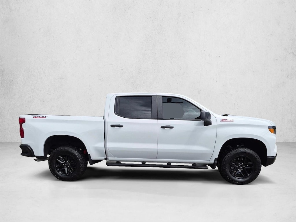 Used 2025 Chevrolet Silverado 1500 Custom Trail Boss Truck Crew Cab