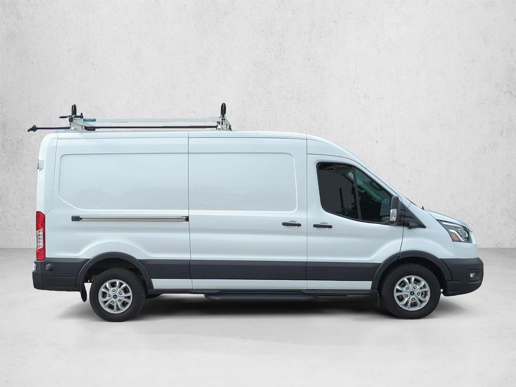 Used 2023 Ford E-Transit-350 Cargo Van Medium Roof Van