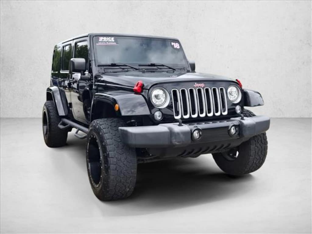 Used 2018 Jeep Wrangler JK Sahara SUV