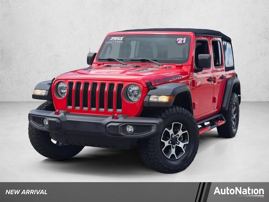 Certified 2021 Jeep Wrangler Unlimited Rubicon SUV