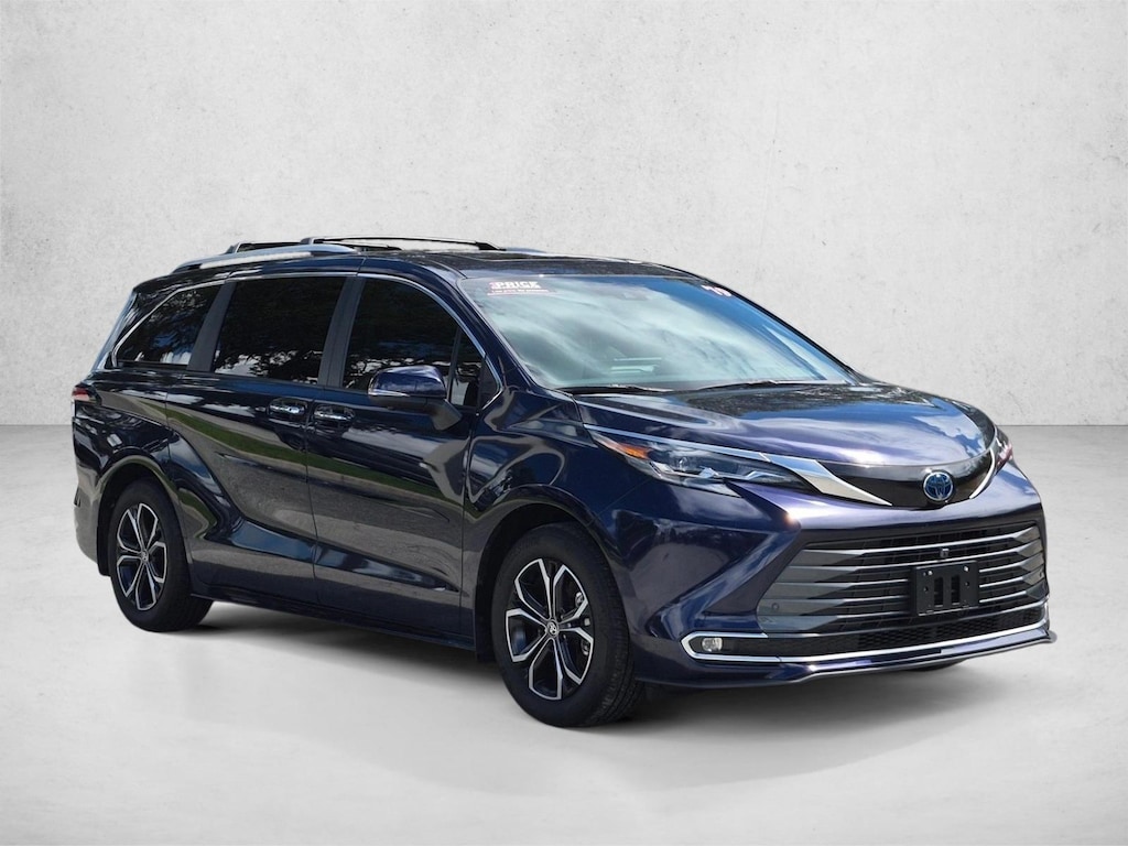Used 2025 Toyota Sienna Platinum Van Passenger Van