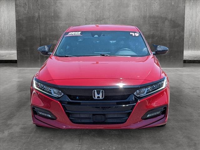 Used 2019 Honda Accord Sport with VIN 1HGCV1F37KA075203 for sale in Jacksonville, FL