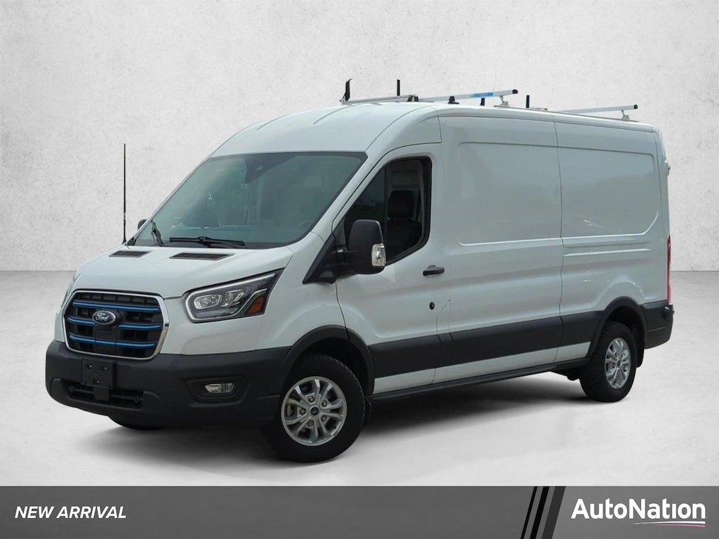 Used 2023 Ford E-Transit-350 Cargo Van Medium Roof Van