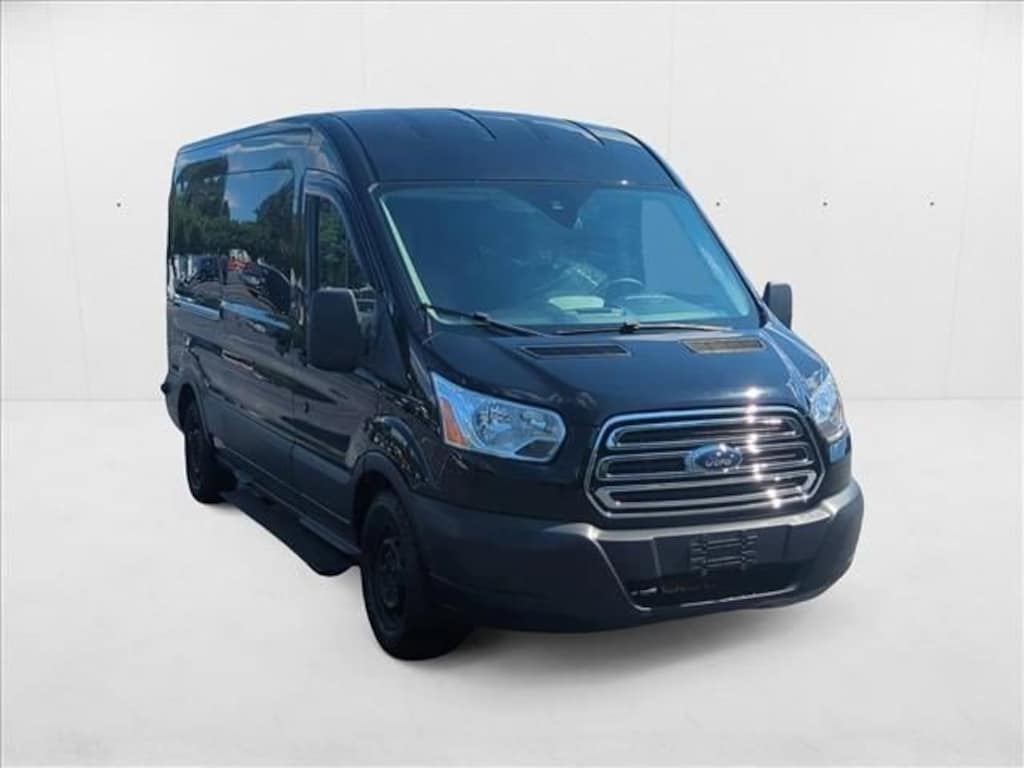 Used 2019 Ford Transit-350 XL Wagon Medium Roof Passenger Van