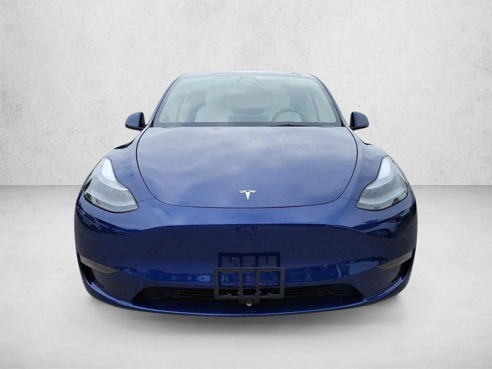Used 2023 Tesla Model Y Long Range with VIN 7SAYGDEE7PF669035 for sale in Katy, TX
