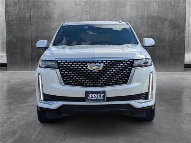 Used 2021 Cadillac Escalade ESV Luxury with VIN 1GYS3JKL6MR197023 for sale in Katy, TX