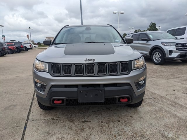 Used 2019 Jeep Compass Trailhawk with VIN 3C4NJDDB2KT668958 for sale in Katy, TX