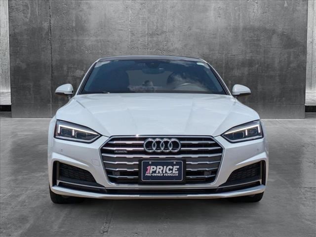 Used 2018 Audi A5 Sportback Premium Plus with VIN WAUENCF53JA118449 for sale in Katy, TX