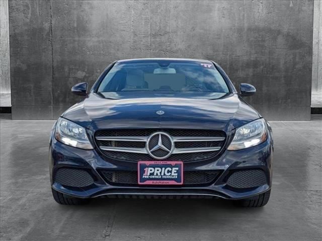 Used 2018 Mercedes-Benz C-Class Sedan C300 with VIN WDDWF4KB2JR337707 for sale in Katy, TX