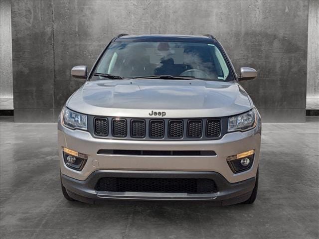 Used 2021 Jeep Compass Altitude with VIN 3C4NJCBB5MT604106 for sale in Katy, TX