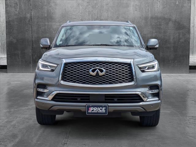 Used 2018 INFINITI QX80 Base with VIN JN8AZ2NF7J9664381 for sale in Katy, TX