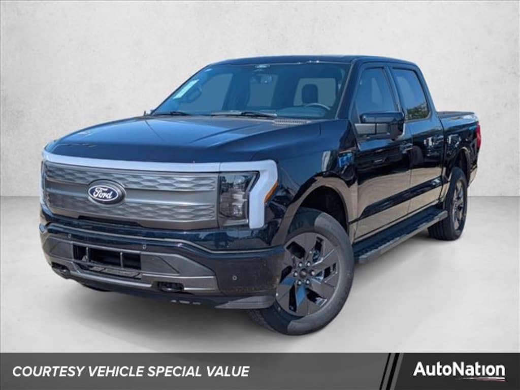 New 2025 Ford F-150 Lightning LARIAT Truck SuperCrew Cab
