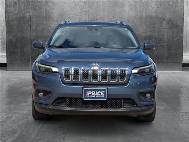 Used 2021 Jeep Cherokee Latitude Plus with VIN 1C4PJLLB6MD144144 for sale in Katy, TX