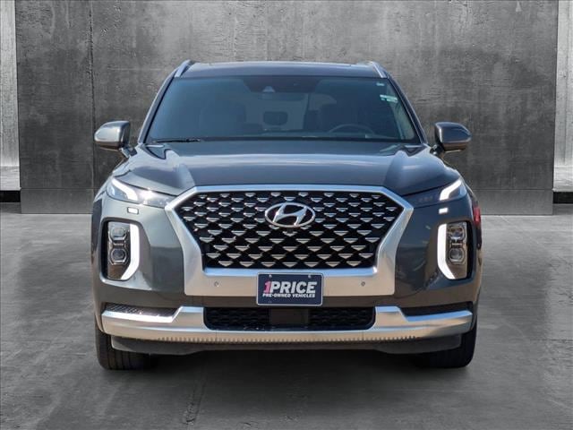 Used 2021 Hyundai Palisade Calligraphy with VIN KM8R74HE0MU324442 for sale in Katy, TX