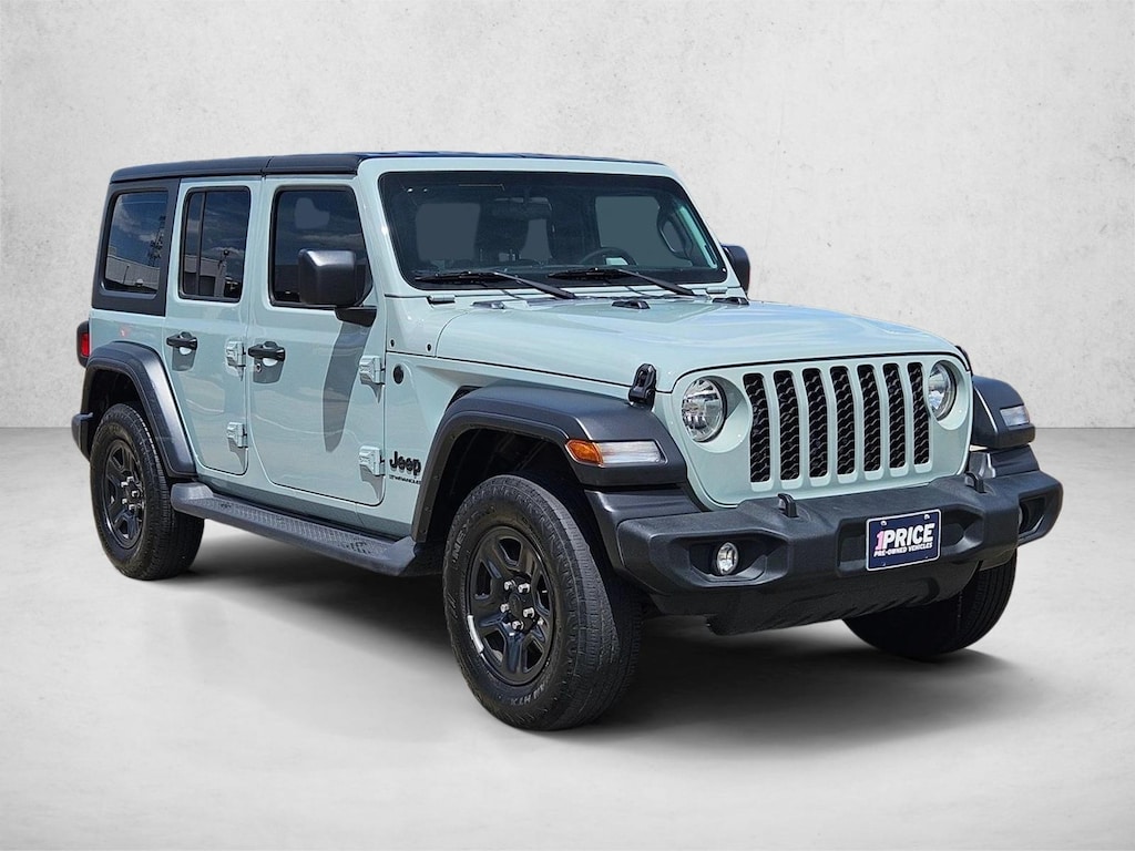 Certified 2024 Jeep Wrangler Sport SUV