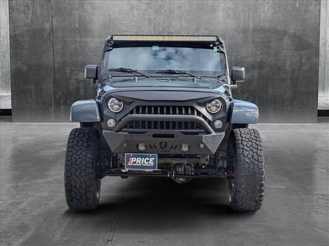 Used 2017 Jeep Wrangler Unlimited Sahara with VIN 1C4BJWEG7HL541524 for sale in Katy, TX