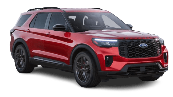 Ford Explorer® in Rapid Red Metallic