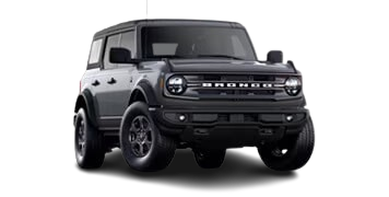 A Ford Bronco Big Bend in the color dark gray