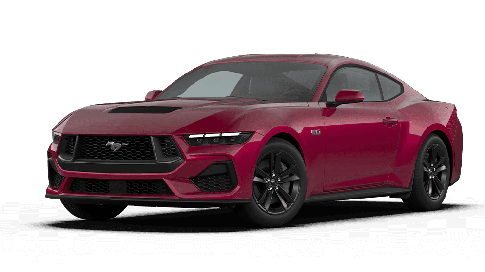 Ford Mustang in Molten Magenta Metallic