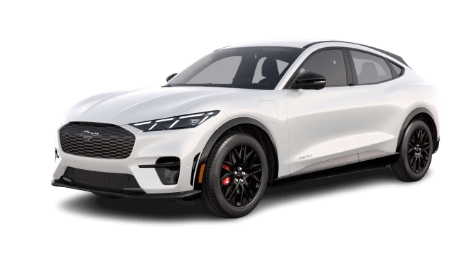 Ford Mustang Mach-E® in Star White Metallic