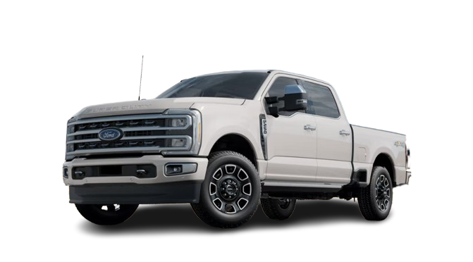 Ford F-250 in Star White Metallic Tri-Coat