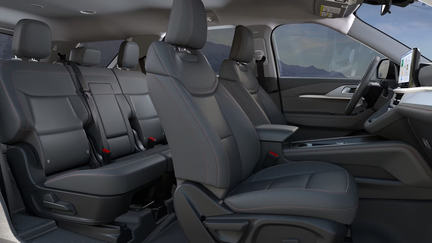 An image of a Ford Explorer interior.