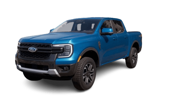 Ford Ranger in Velocity Blue
