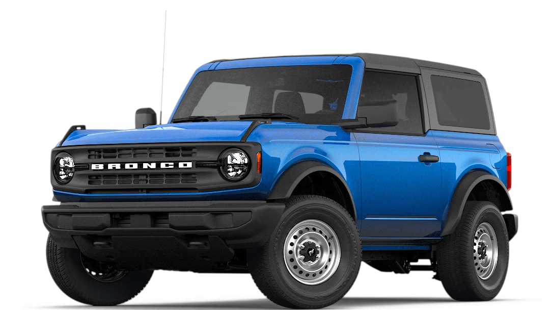 Ford Bronco in Velocity Blue