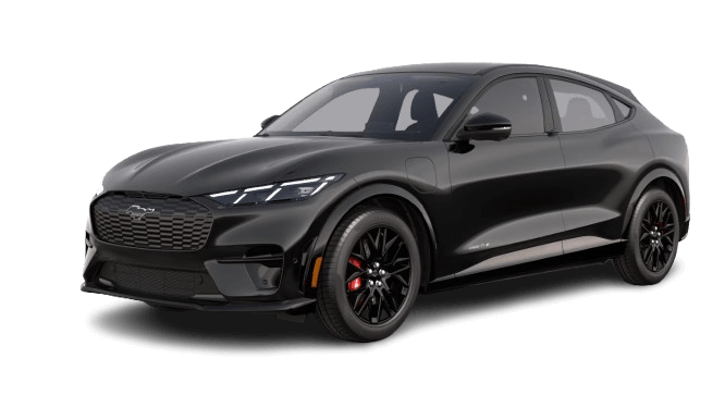 Ford Mustang Mach-E® in Shadow Black