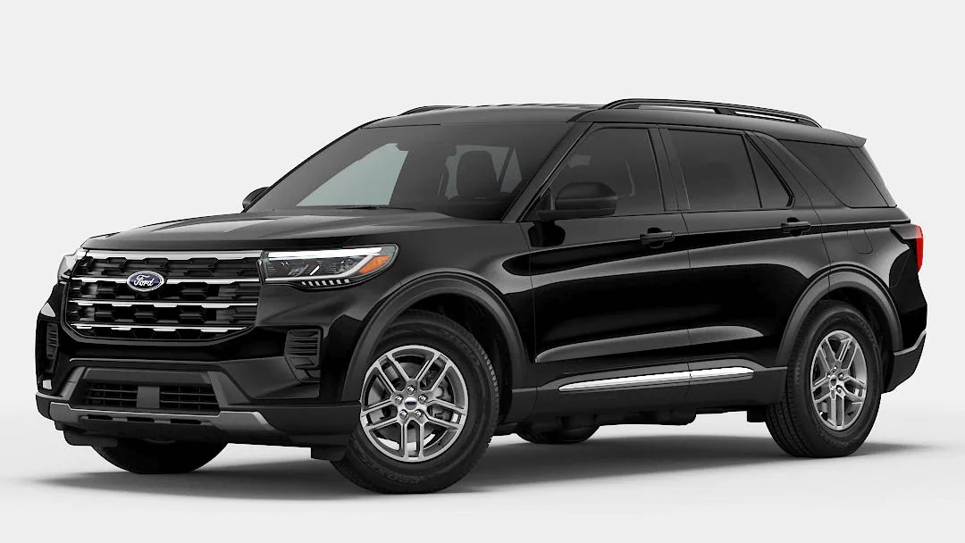 Ford Explorer in Agate Black Metallic