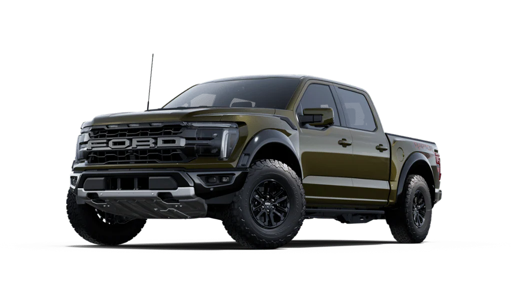 2025 Ford F-150 Raptor in Shelter Green