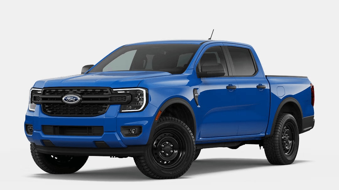 Ford Ranger in Velocity Blue