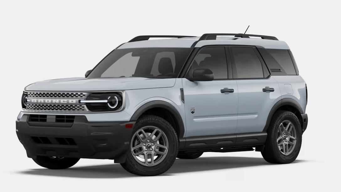 Ford Bronco Sport in Space White Metallic