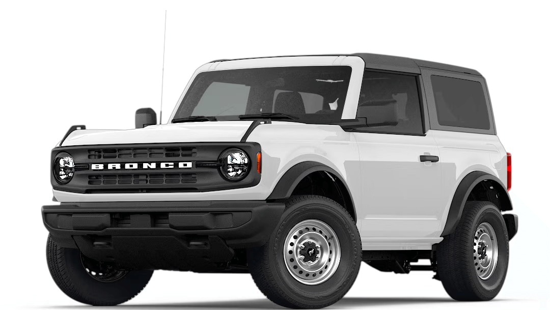 Ford Bronco in Oxford White