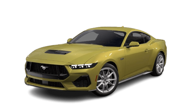 Learn about the exterior colors of the 2025 Ford Mustang 2025 Ford Mustang in Intense Lime Yellow Metallic
